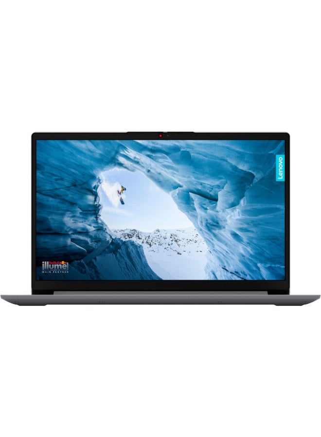 Ideapad 1 (Upgraded Version) Laptop With 15.6-Inch FHD Touch Display, Core i3-1215U Processor/8GB RAM/256GB SSD/Intel UHD Graphics/Windows 11 English Cloud Gray