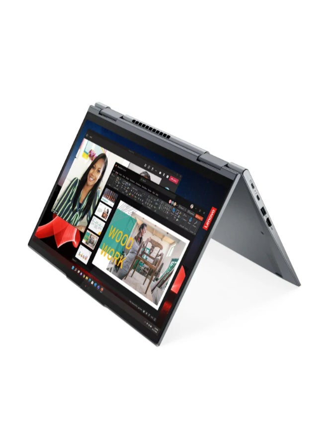 Lenovo - ThinkPad X1 Yoga Gen 8 Laptop With 14-Inch Display, Core-i7-1365U Processor/16GB RAM/512GB SSD/Intel Iris Xe Graphics/Windows 11 Pro English Grey - Image 1