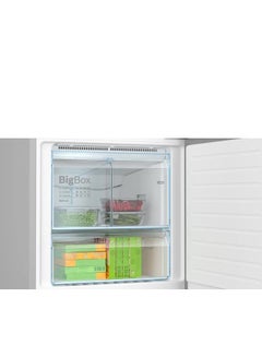 BOSCH Refrigerator Series 4 with bottom freezer Net Capacity 505 Liter hyper Fresh Black stainless steel KGN56CX30U KGN56CX30U Black  - Image 4