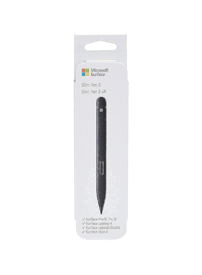 Microsoft Surface Slim Pen 2 Black-8WV-00008 Black  - Image 1
