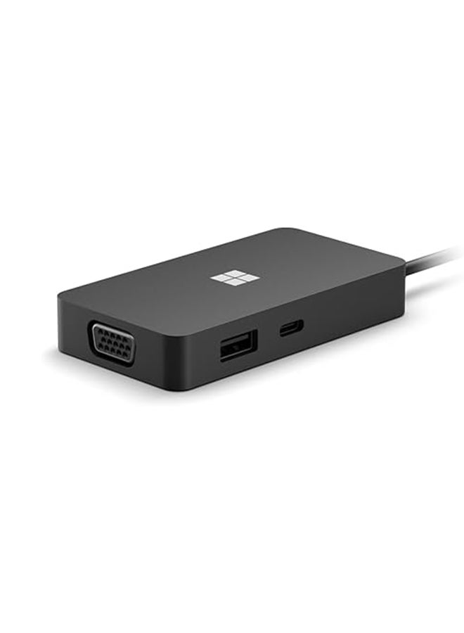 Microsoft Travel Hub Usb-c (Surface) 161-00010 Black - Image 1