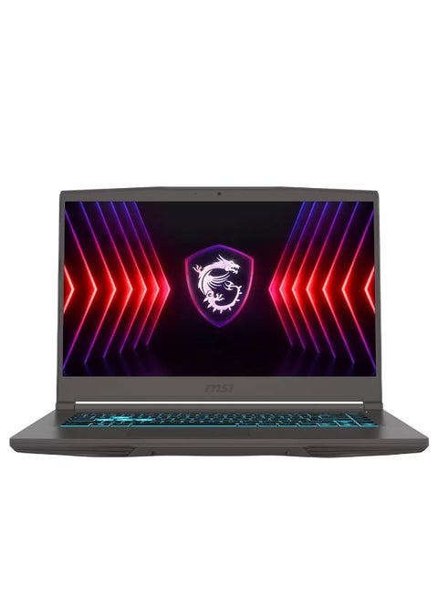 Thin 15 Gaming Laptop With 15.6-Inch FHD IPS 144Hz Display, Core i5-12450H Processor/16GB RAM/512GB SSD/4GB NVidia GeForce RTX 3050 Graphics/Windows 11 Home English Gray (Upgraded Version)