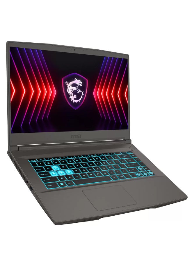 MSI - Thin 15 Gaming Laptop With 15.6-Inch FHD IPS 144Hz Display, Core i5-12450H Processor/16GB RAM/512GB SSD/4GB NVidia GeForce RTX 3050 Graphics/Windows 11 Home English Gray (Upgraded Version) - Image 1