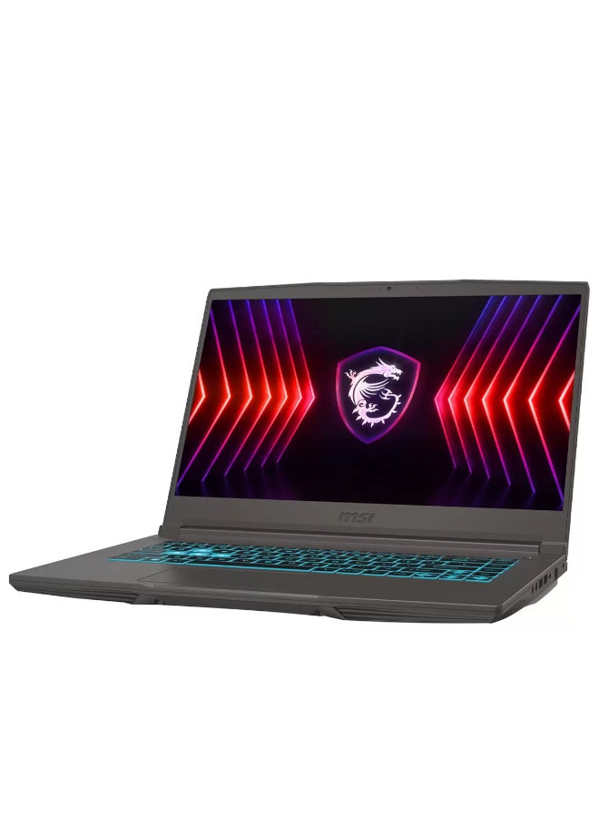 MSI - Thin 15 Gaming Laptop With 15.6-Inch FHD IPS 144Hz Display, Core i5-12450H Processor/16GB RAM/512GB SSD/4GB NVidia GeForce RTX 3050 Graphics/Windows 11 Home English Gray (Upgraded Version) - Image 1
