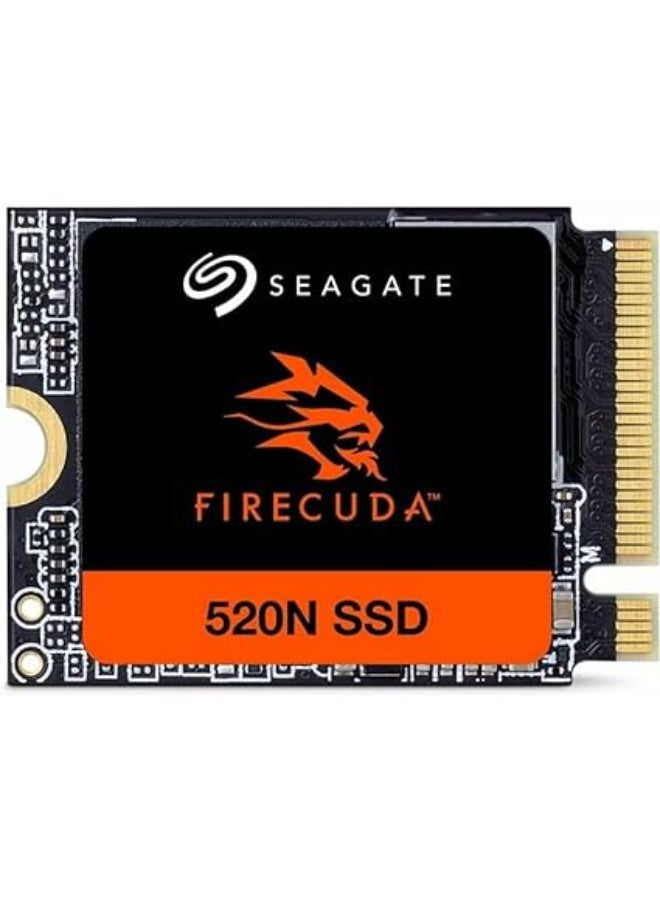 Seagate - FireCuda 520N SSD 1TB Solid State Drive - M.2 2230-S2, PCIe Gen4 x4 NVMe 1.4, speeds up to 4800MB/s, compatible with Steam Deck, Microsoft Surface, laptop, with Rescue Services | ZP1024GV3A002 1024 GB - Image 1