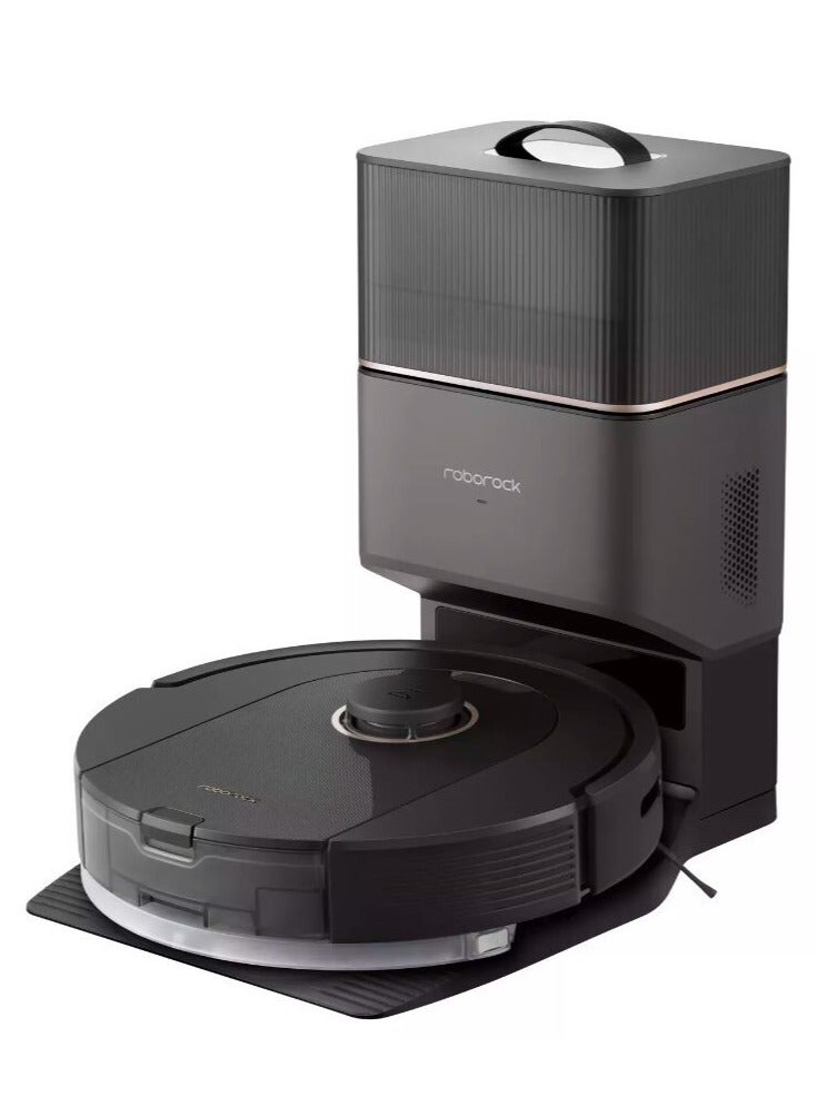 roborock - Robot Vacuum And Mop With Auto-Empty Dock, 770ml Large Dustbin For Pet Hair 2.4 L 60 W Q5 Pro+ Black - Image 1