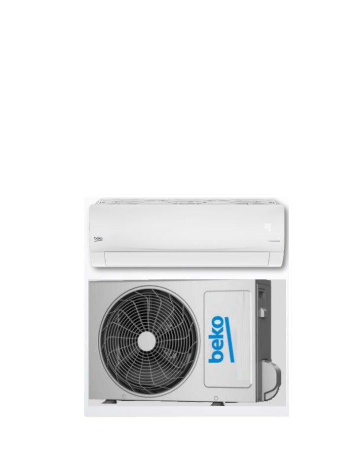 بيكو Split Air Conditioner (1.5 HP) Heating and Cooling Pro Smart Inverter Ultra-fast cooling  and Heating Auto Defrost Airflow Volume 750 m³/h BIHT1241 BIHT1241 White  - Image 4