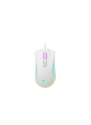 MS1034 RGB Backlit Programmable Gaming Mouse, A725F chip, 7 Buttons, White | HVMS-MS1034-WHM - pnsku/N70090352V/45/_/1720247758/ca957914-7a3c-4194-99bd-a44c48099d5d