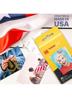 Kodak 2 x 3" Zink Photo Paper (20 Sheets) Printomatic  - Image 5
