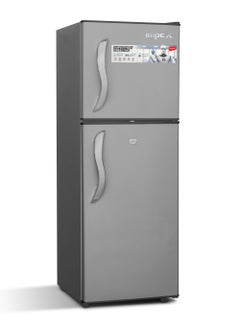 Impex Double Door Refrigerator 4.5 Cu.Ft Freezer Fast Cooling Fridge Safety Lock And Key 138L 70 W IRF 138C Dark Grey  - Image 1