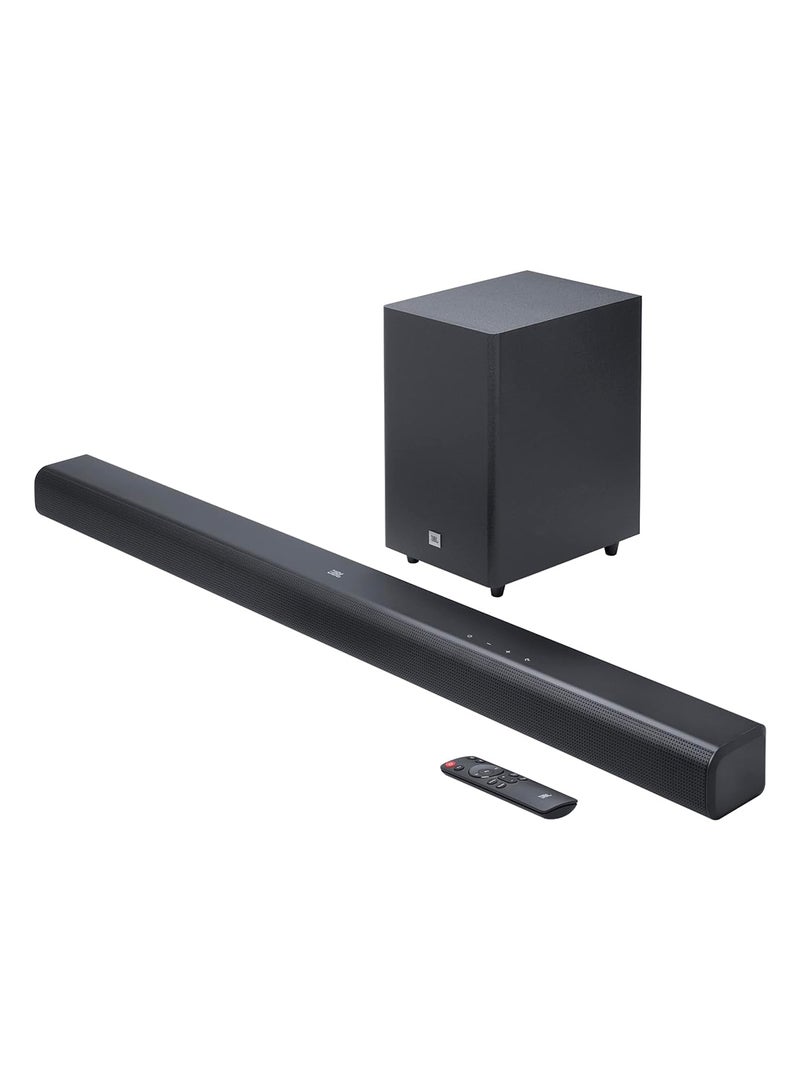 JBL - Cinema SB550 3.1 Channel Soundbar With Wireless Subwoofer JBLSB550BLKUK Black - Image 1