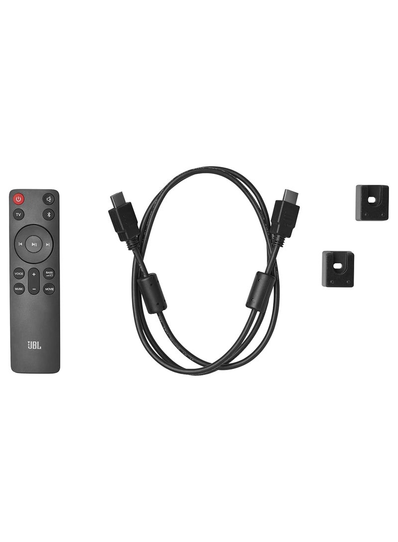 JBL - Cinema SB550 3.1 Channel Soundbar With Wireless Subwoofer JBLSB550BLKUK Black - Image 1