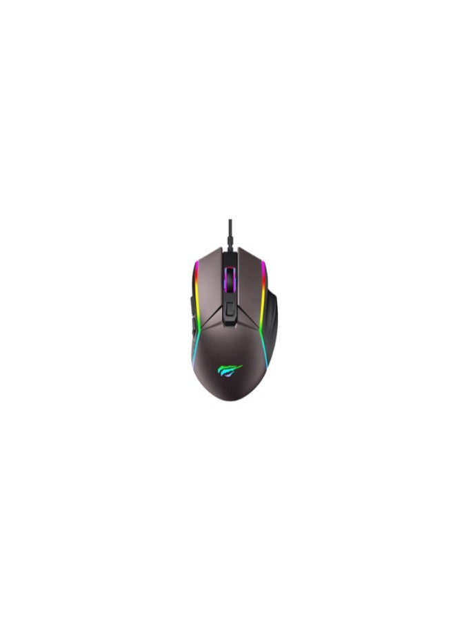 havit Gaming Mouse Rgb 1200-7200 Dpi (Ochre) Ms1028 - Image 1