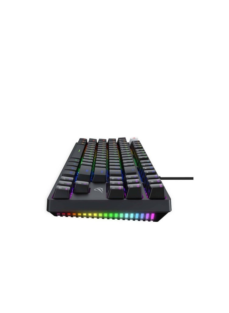 havit - Rgb Mechanical Gaming Keyboard Black Kb890L - Image 1