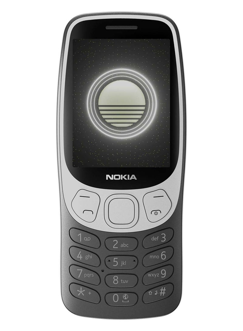 NOKIA - 3210 Dual SIM Grunge Black 64MB RAM 128MB 4G - Middle East Version - Image 1