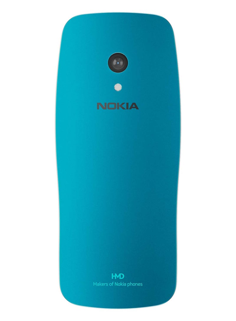 NOKIA 3210 Dual SIM Scuba Blue 64MB RAM 128MB 4G - Middle East Version - Image 3
