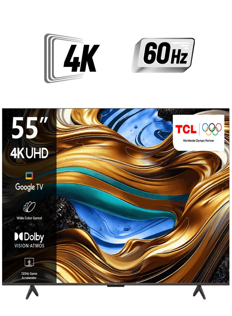 TCL 55-Inch UHD 4K Smart TV 60 Hz 55P755 Black 55P755 Black  - Image 1