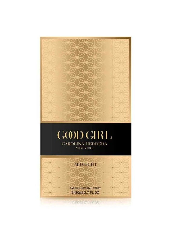 CAROLINA HERRERA Good Girl Midnight EDP For Women 80ml - Image 2