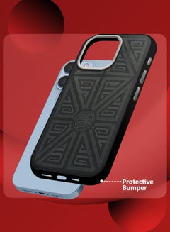 MARGOUN For iPhone 13 Pro Max 3 Pack Case And 2 Screen Protectors Carbon Fiber Made Slim And Light Shockproof Phone Cover Military-Grade Protection MIX3  - Image 2