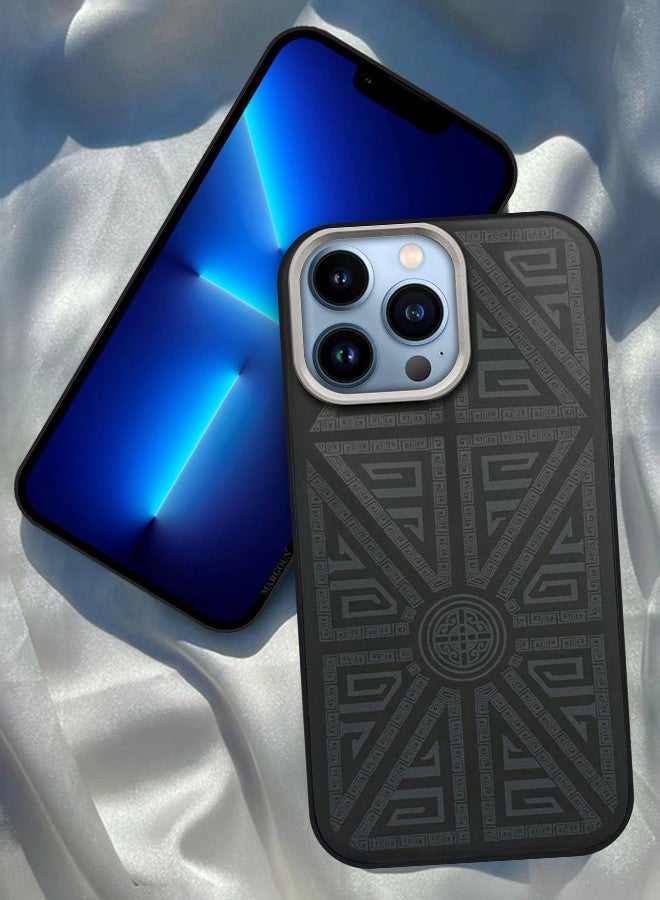 MARGOUN For iPhone 13 Pro Max Case Carbon Fiber Made Slim And Light Shockproof Phone Cover Military-Grade Protection MIX3 - Image 1