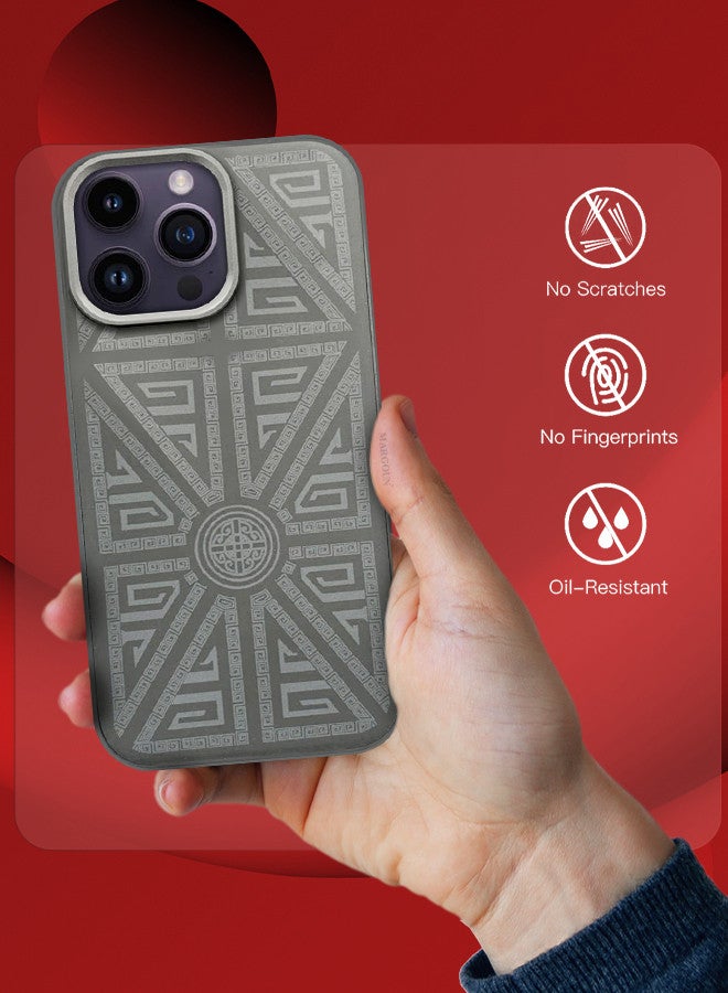 MARGOUN For iPhone 14 Pro Max 2 Pack Case And Screen Protector Carbon Fiber Made Slim And Light Shockproof Phone Cover Military-Grade Protection MIX6  - Image 4