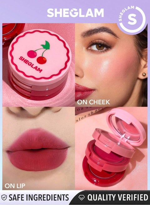 Very Cherry Cheek & Lip Cream Stack Very Cherry