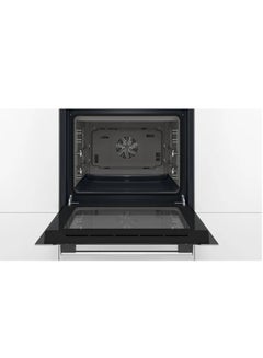 BOSCH Series 6 Built-in Electric oven 60cm Stainless steel, Digital, EcoClean Direct program, 8 modes, softclosedoor, HBJ558YS0G HBJ558YS0G silver  - Image 4