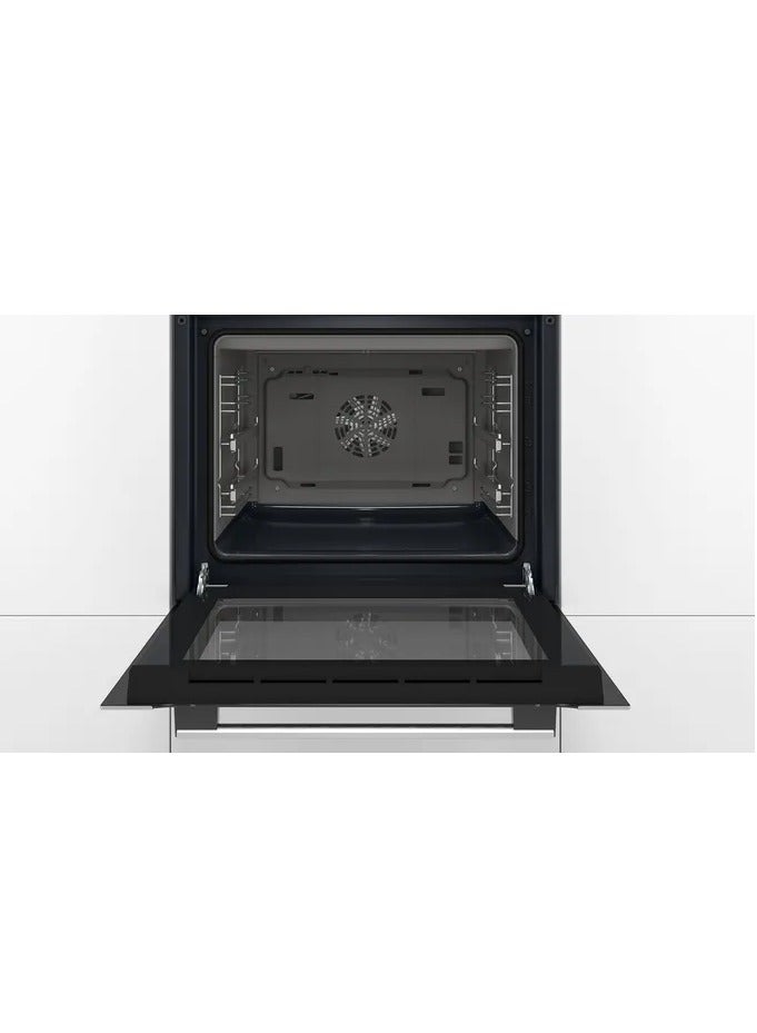 Series 6 Built-in Electric oven 60cm Stainless steel, Digital, EcoClean Direct program, 8 modes, softclosedoor, HBJ558YS0G HBJ558YS0G silver
