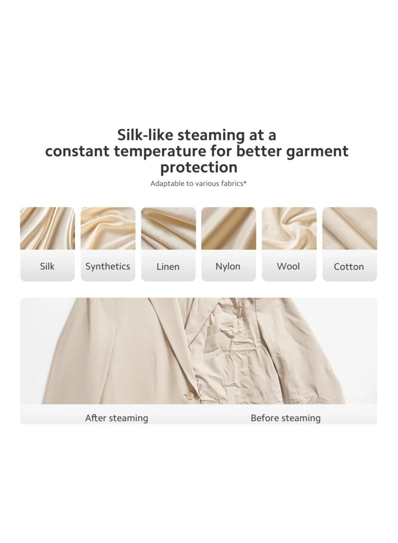 Xiaomi - Handheld Garment Steamer | Foldable | Die-cast aluminum panel | 2-in-1 design for Horizontal or Vertical | 160 ml 1300 W MJGTJ02LF White - Image 1