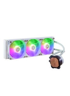 COOLER MASTER Liquid 360L Core ARGB CPU Liquid Cooler - Dual Chamber Gen S Pump, Superior Radiator and 120 mm ARGB Fans, LGA 1700 and AM5 Brackets, 12 Volts (DC)  - Image 2