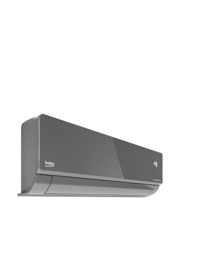 Beko Split Air Conditioner (1.5 HP) Heating and Cooling Pro Smart Inverter ultra-fast cooling & Heating Wi-Fi BIHT125W0SX BIHT125W0SX Silver  - Image 3