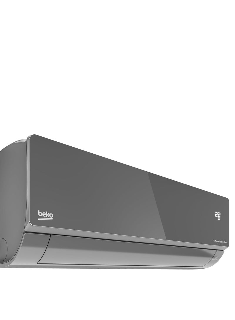 بيكو Split Air Conditioner (3 HP) Heating and Cooling Pro Smart Inverter ultra-fast cooling & Heating Airflow Volume 1200 m³/h  Wi-Fi BIHT245W0S BIHT245W0S Silver  - Image 1