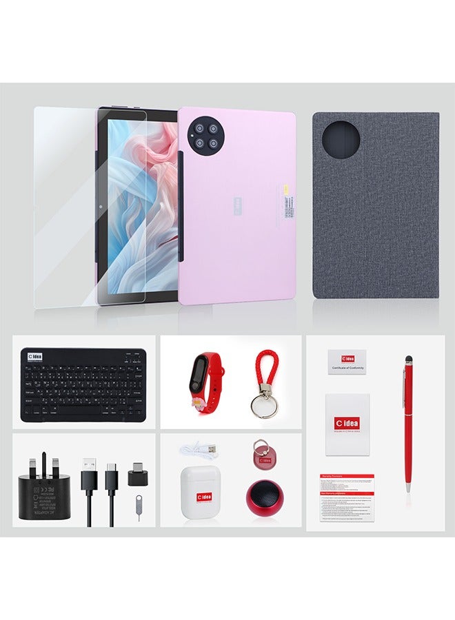 C idea - 10.1 Inches Tablet,Android 12 Tab,5G Tablet Dual SIM 8GB Ram 512GB Rom,10000mAh Battery With Bluetooth Keyboard,Mouse and Speaker - Image 1