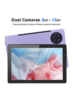 C idea 10.1 Inches Tablet, Android 12 Tab,5G Tablet Dual SIM 8GB Ram 512GB Rom,10000mAh Battery With Bluetooth Keyboard,Mouse and Speaker CM8800plus- Purple  - Image 5