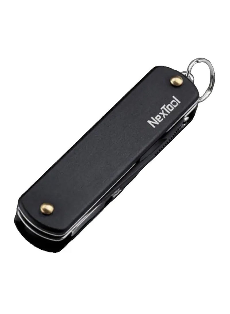 Xiaomi NexTool Multifunctional Folding Knife with Nail Clipper - Black  - Image 1