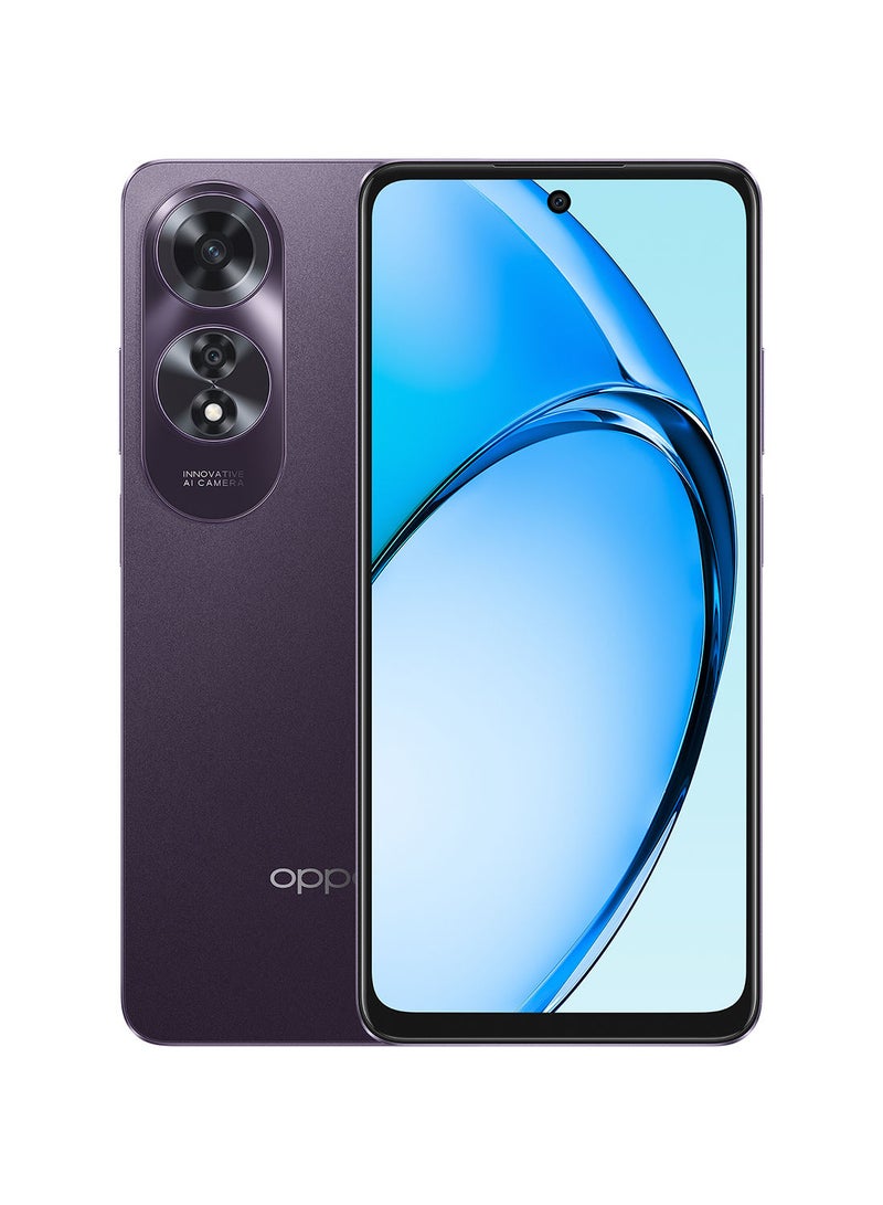 Oppo A60, 256GB, 8GB RAM, 4G LTE, Dual SIM Purple-International version - pnsku/N70090820V/45/_/1720422213/25704345-aebe-4075-9f04-78daa003e933