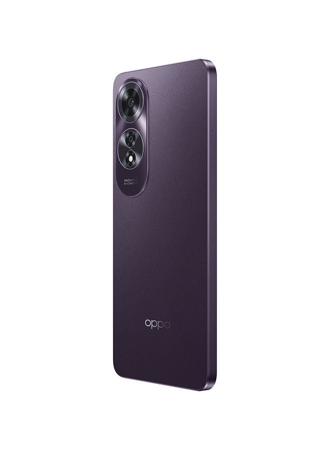 Oppo A60, 256GB, 8GB RAM, 4G LTE, Dual SIM Purple-International version - pnsku/N70090820V/45/_/1720422214/96f3cef9-a30c-446d-861c-e79aeb5f63c0