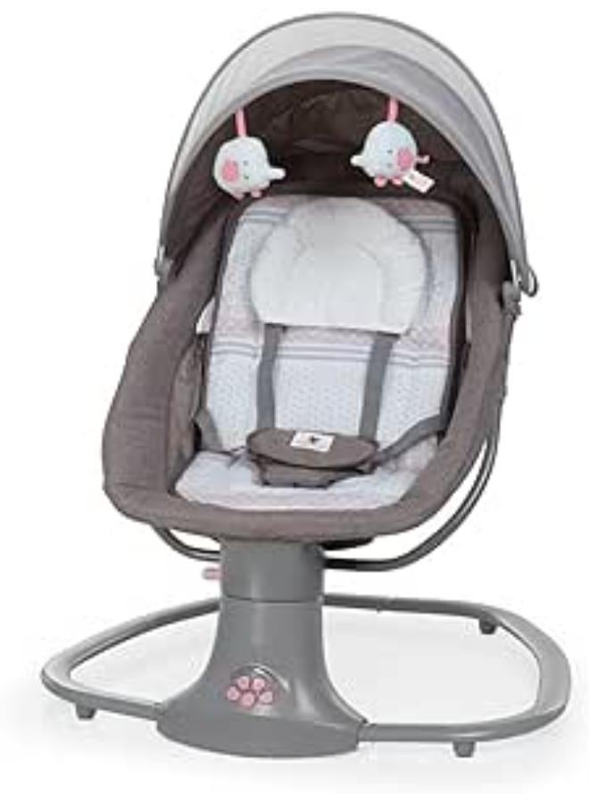 Mastela Mastela Baby Rocker With Remote Control Gray Color 