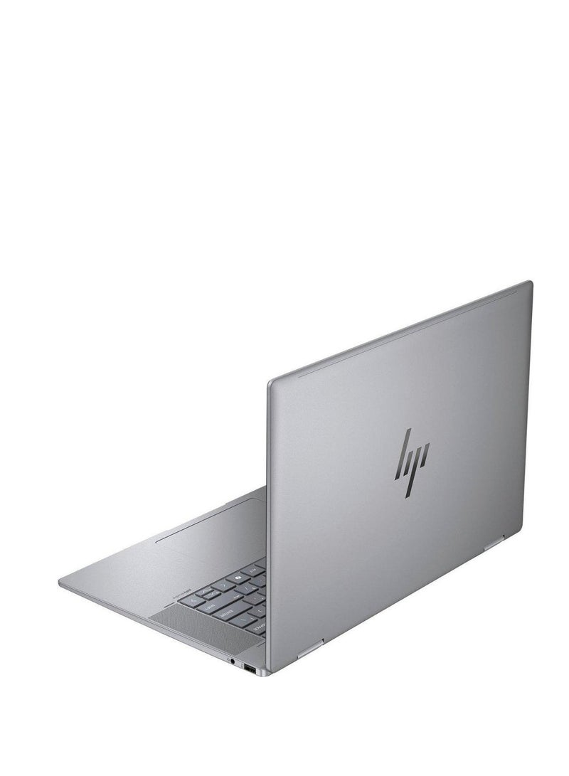 HP - Envy 2-in-1 (Upgraded Version) Laptop With 16-Inch Display, AMD Ryzen 5-8640HS Processor/8GB RAM/512GB SSD/AMD Radeon Graphics/Windows 11 Home English Meteor Silver - Image 1