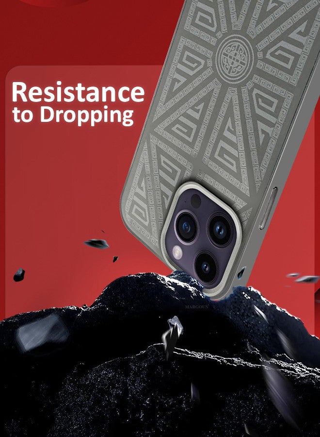 MARGOUN For iPhone 14 Pro Max Case Carbon Fiber Made Slim And Light Shockproof Phone Cover Military-Grade Protection MIX6 - Image 3