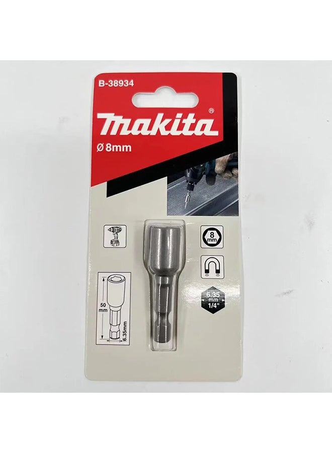 Makita - Makita B-38934 - Magnetic nutsetter|8 x 50 mm|1/4" Multicolor - Image 1