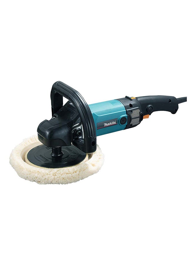 Makita 9237CB Electric Polisher 180mm (7")|1200W|3200rpm Blue / Black - Image 1