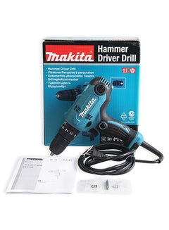 Makita HP0300 Impact Drill 10mm 320W 56Nm 1500rpm Variable speed 1.3kg Blue  - Image 3