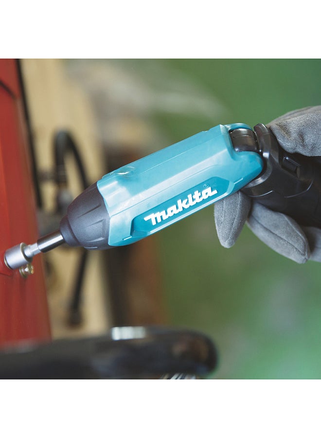 Makita Df001Dw Cordless Screwdriver With Charger Blue  - Image 5