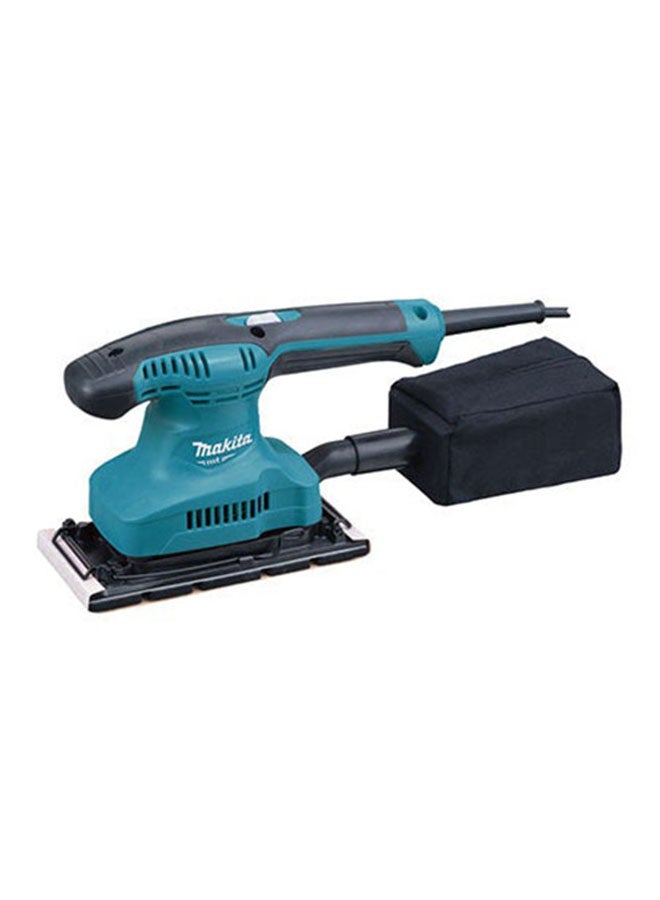 Makita Mt M9203B Finishing Sander 92X185Mm 190W 220V With Dust Bag Blue - Image 1