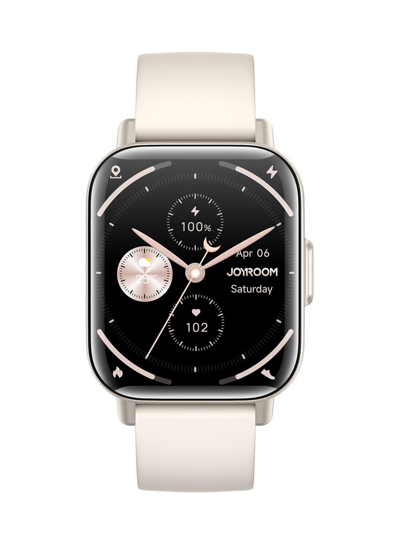 340 mAh JR-FT3 Smart Watch Can Make and Receive Calls 1.96-inch HD Screen Bluetooth Connection Fitness Monitoring 340mAh Unisex Compatible with Apple and Android Metal Silicone Strap silver - pnsku/N70091659V/45/_/1720501447/619797ed-97ae-42cf-a0f2-d71c8ac20bf4