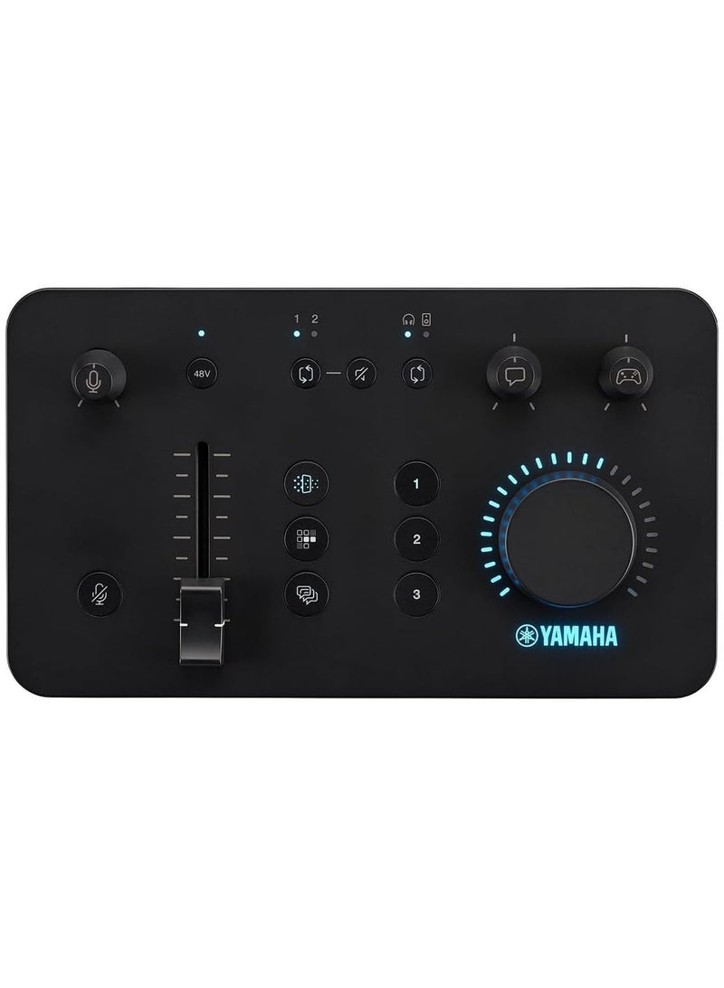 YAMAHA ZG01 Game Streaming Audio Mixer ZG01 Black - Image 1