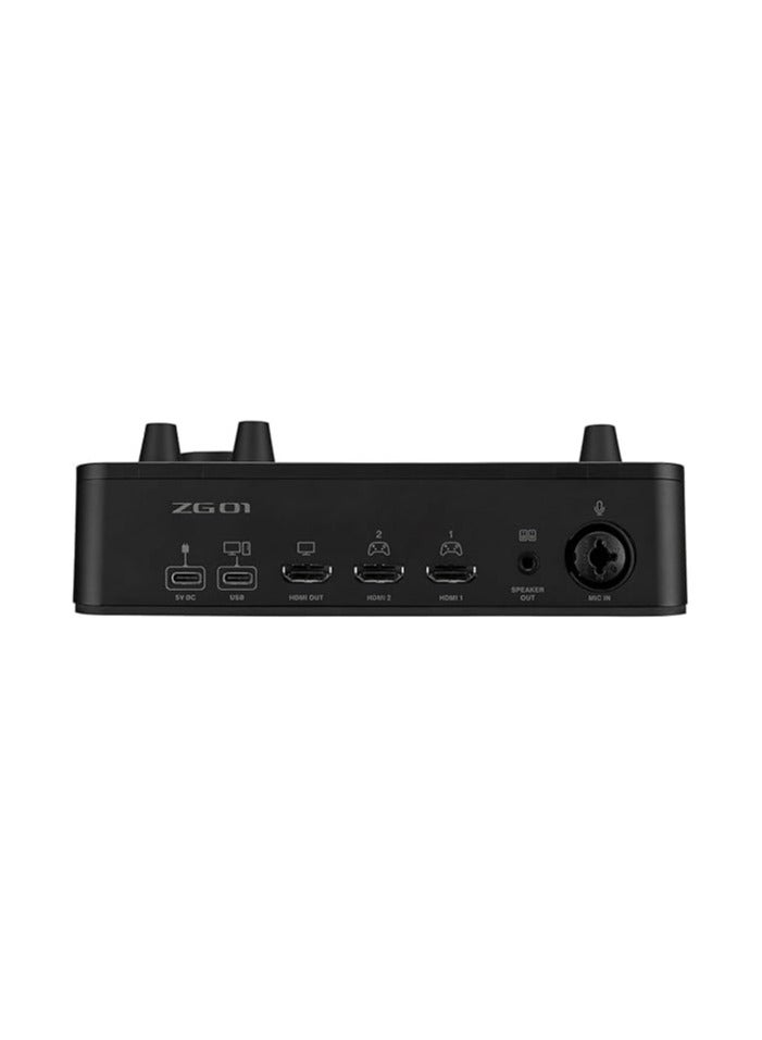 YAMAHA ZG01 Game Streaming Audio Mixer ZG01 Black - Image 5