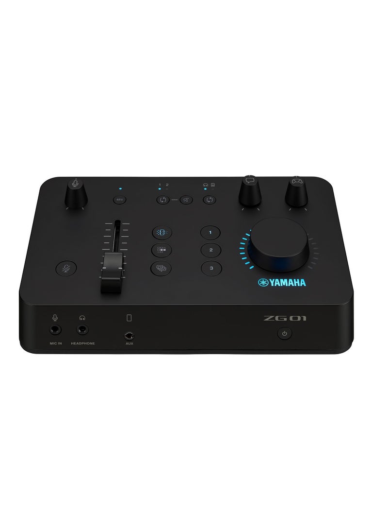 YAMAHA ZG01 Game Streaming Audio Mixer ZG01 Black - Image 2