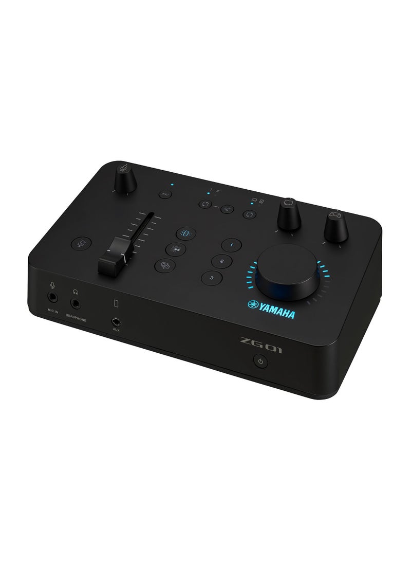 YAMAHA ZG01 Game Streaming Audio Mixer ZG01 Black - Image 3